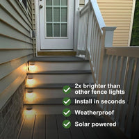SolaGarden™ Fence Lights