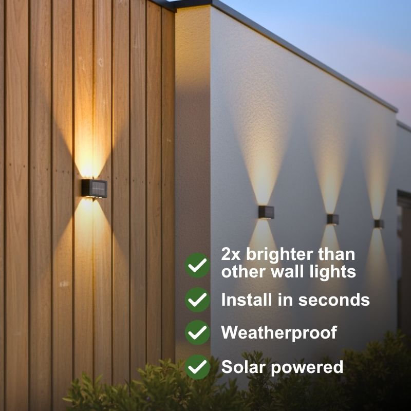 SolaGarden™ LED Wall Lights