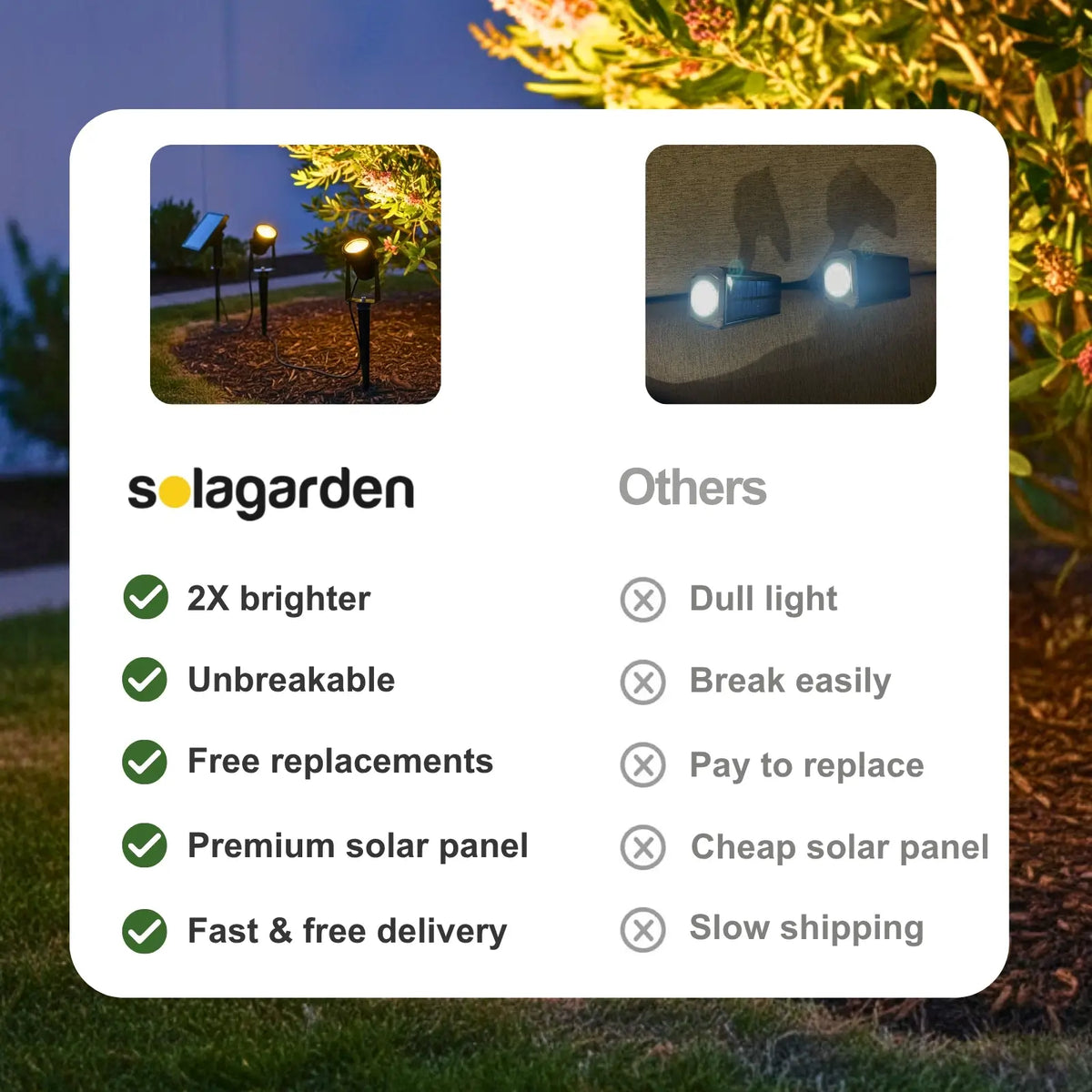 SolaGarden™ Spot Light Pack