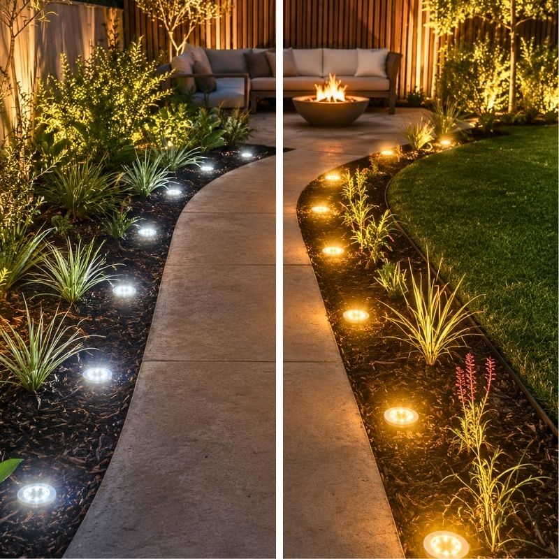 SolaGarden™ LED Ground Light Pack