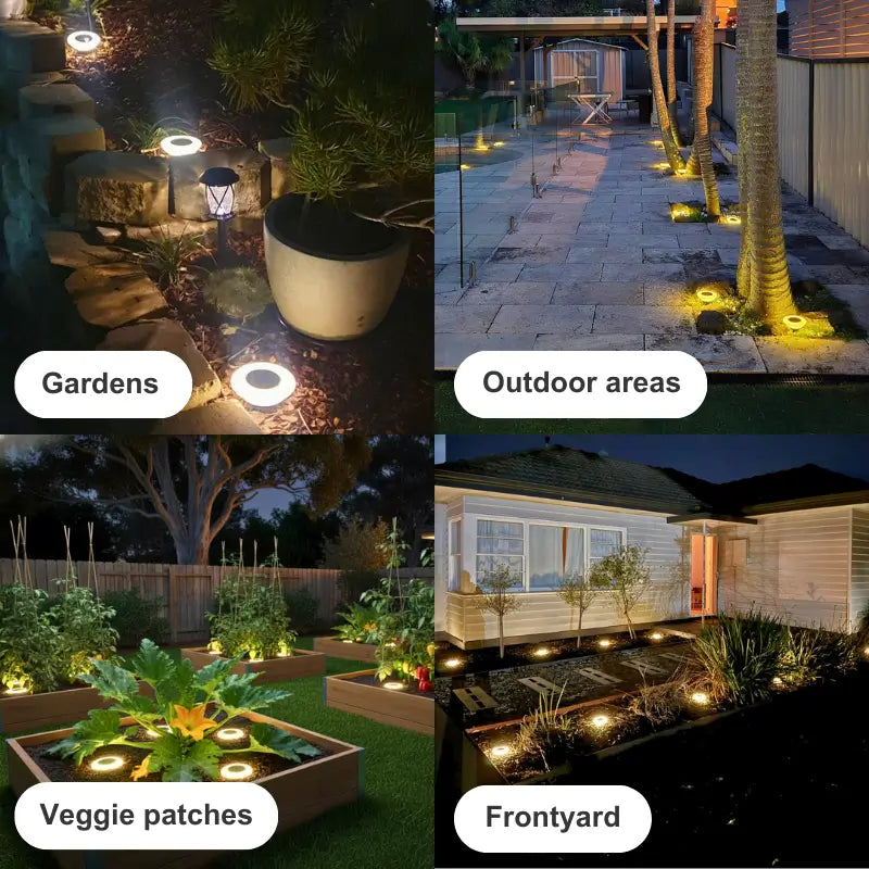 SolaGarden™ Round Recessed Lights